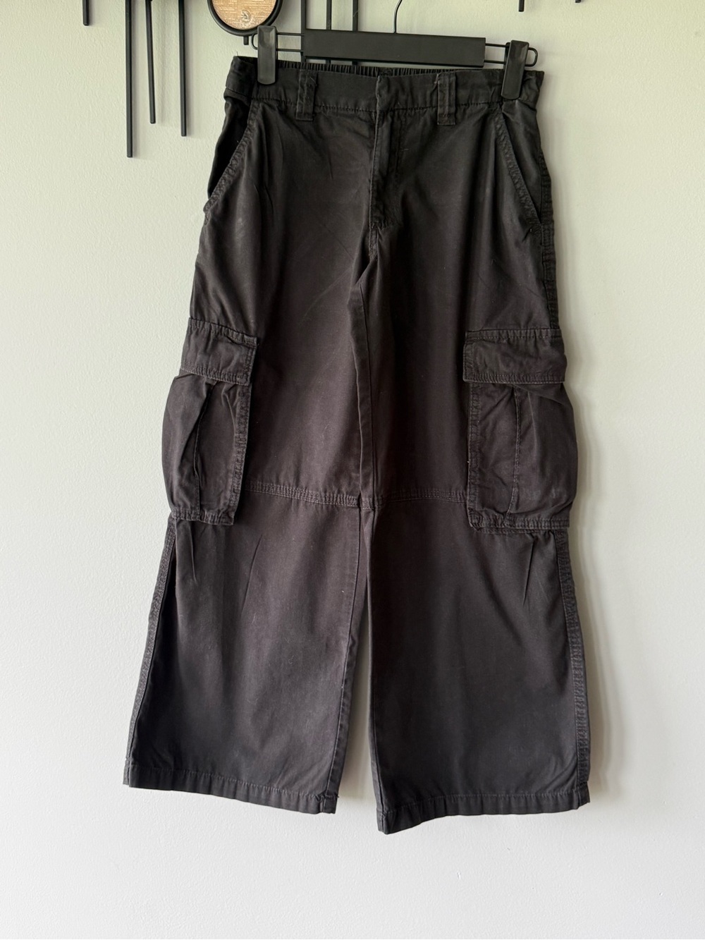 H&M Girl’s Black Cargo Pants Size 12